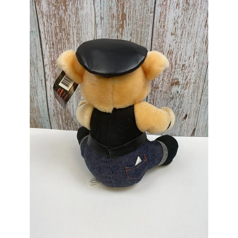 VTG Harley Davidson Motorcycle Biker Stuffed Plush Pig Hog 7 Inches 1993 w/Tags